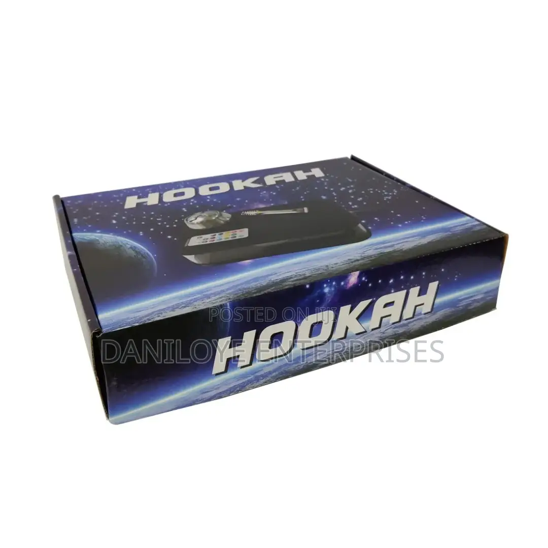 Portable Acrylic Shisha Pot Hookah With Led Light