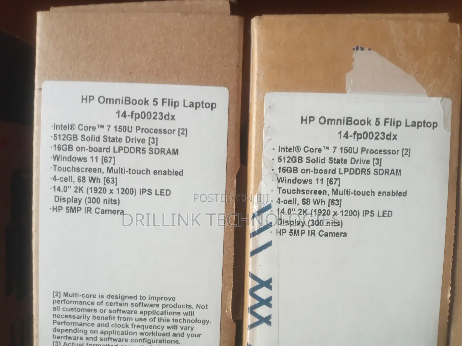 New Laptop HP OmniBook 5 Flip 14-fp0023dx 16GB SSD 512GB