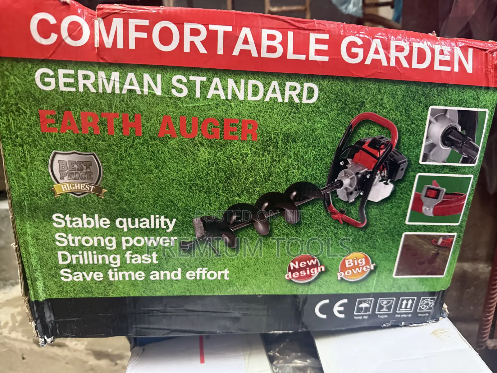 Earth Auger, a Powerful Tool for Digging Holes2 Strokes