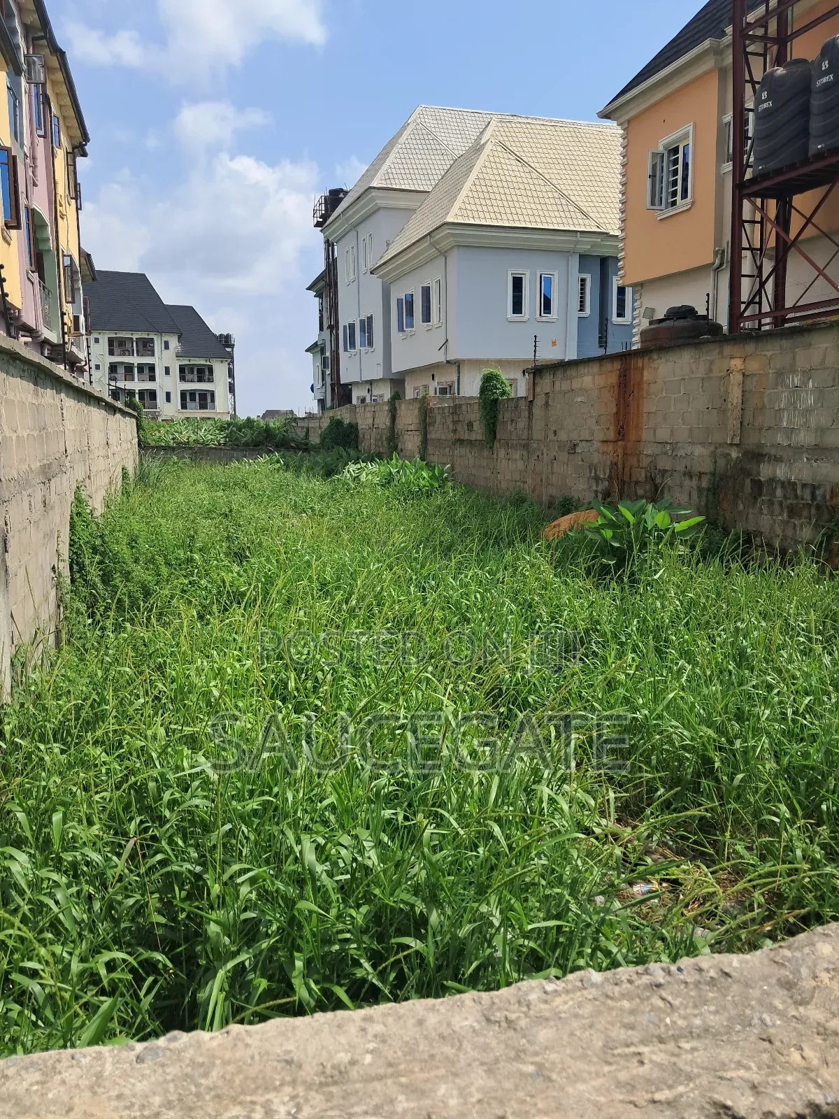 Half Plot Fenced for Sale Abuleado 18mill Steady Light