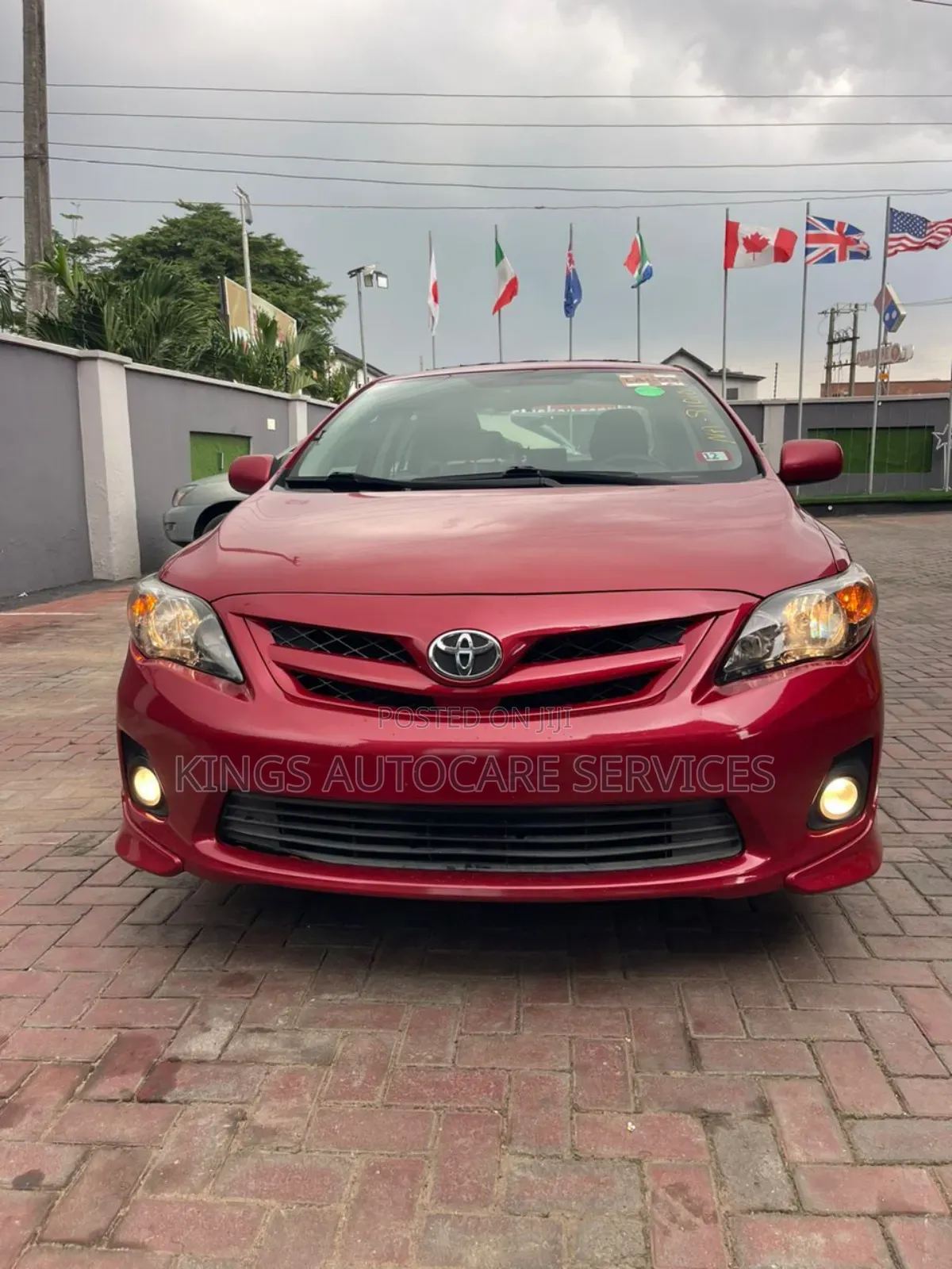 Toyota Corolla S 4dr Sedan (1.8L 4cyl 4A) 2012 Red