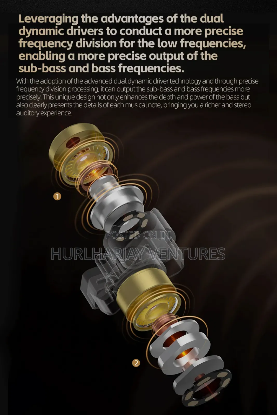 Kz Za12 (2dd 4ba) in-Ear Monitor/Earphones