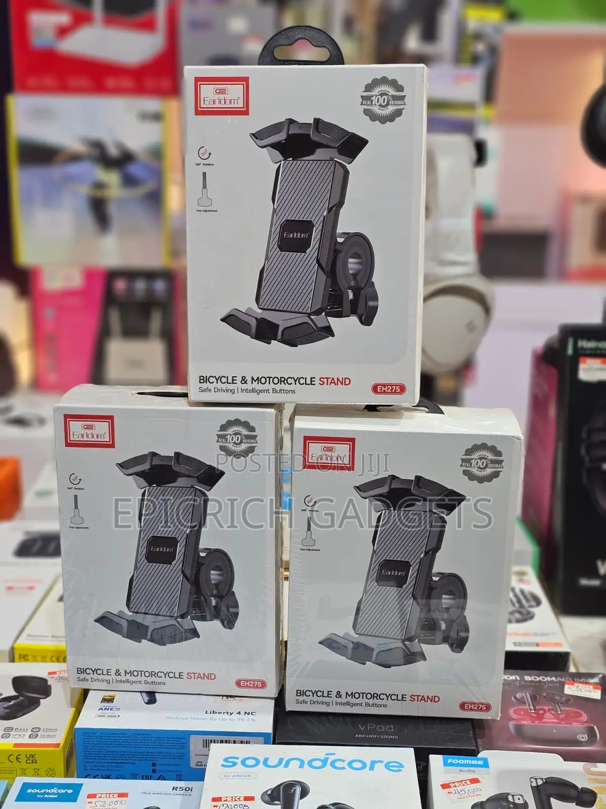 Bicycle and Motorcycle Bike Phone Stand/Holder