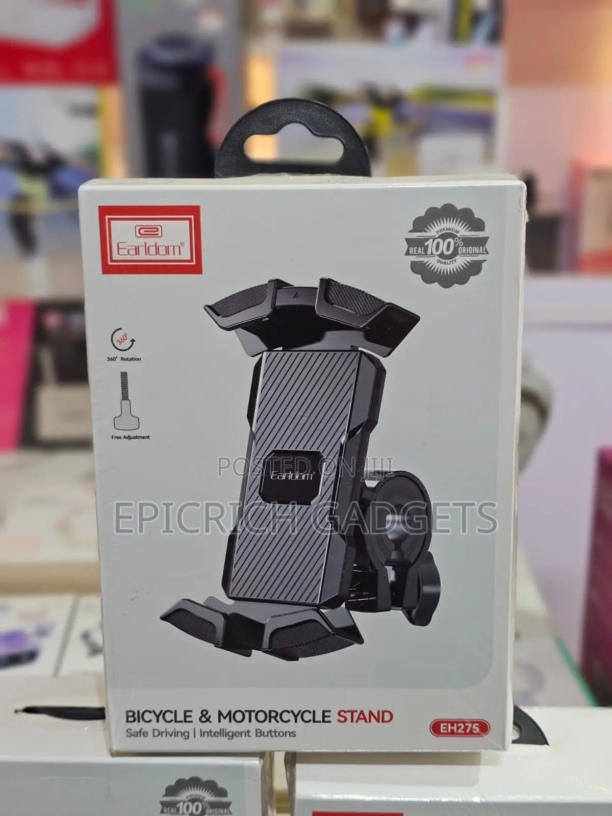 Bicycle and Motorcycle Bike Phone Stand/Holder
