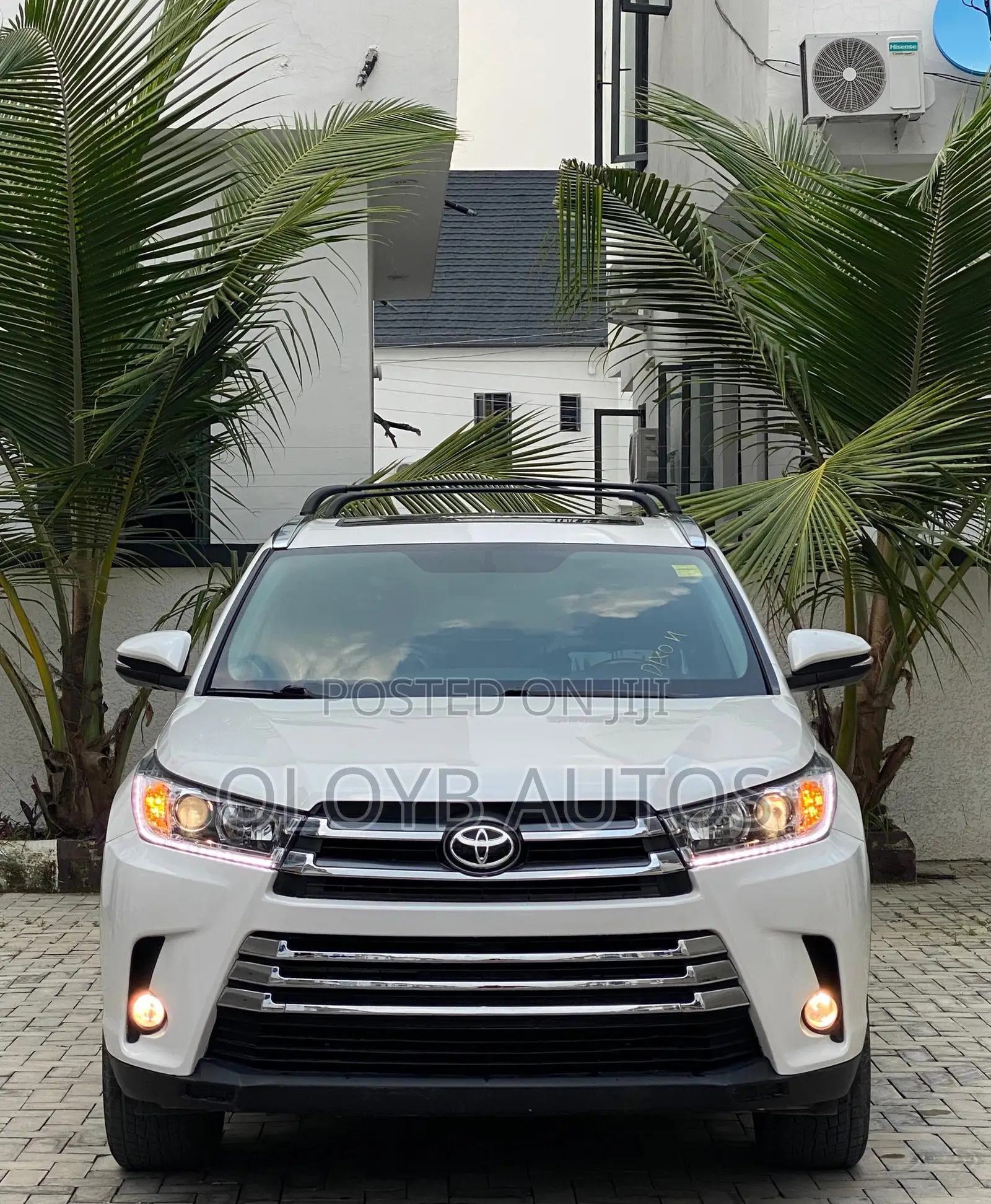 Toyota Highlander Limited 4x4 V6 (3.5L 6cyl 8A) 2017 White