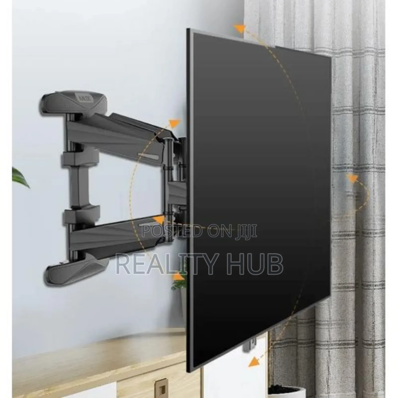 55"-120" Cantilever Vesa Full Motion Tv Wall Mount Bracket 130kg