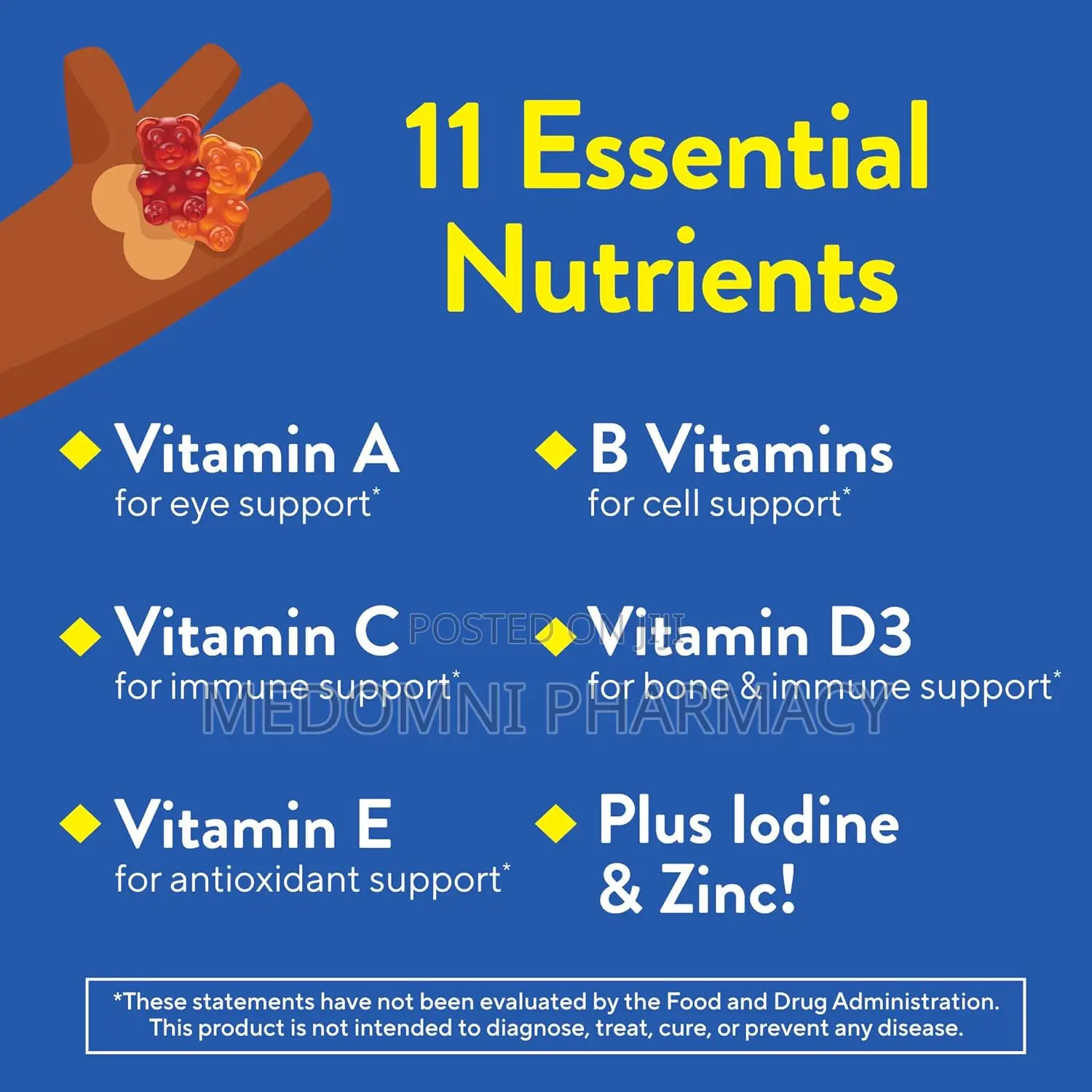 Lil Critters Gummy Vites Complete Multivitamin – 300 Gummies