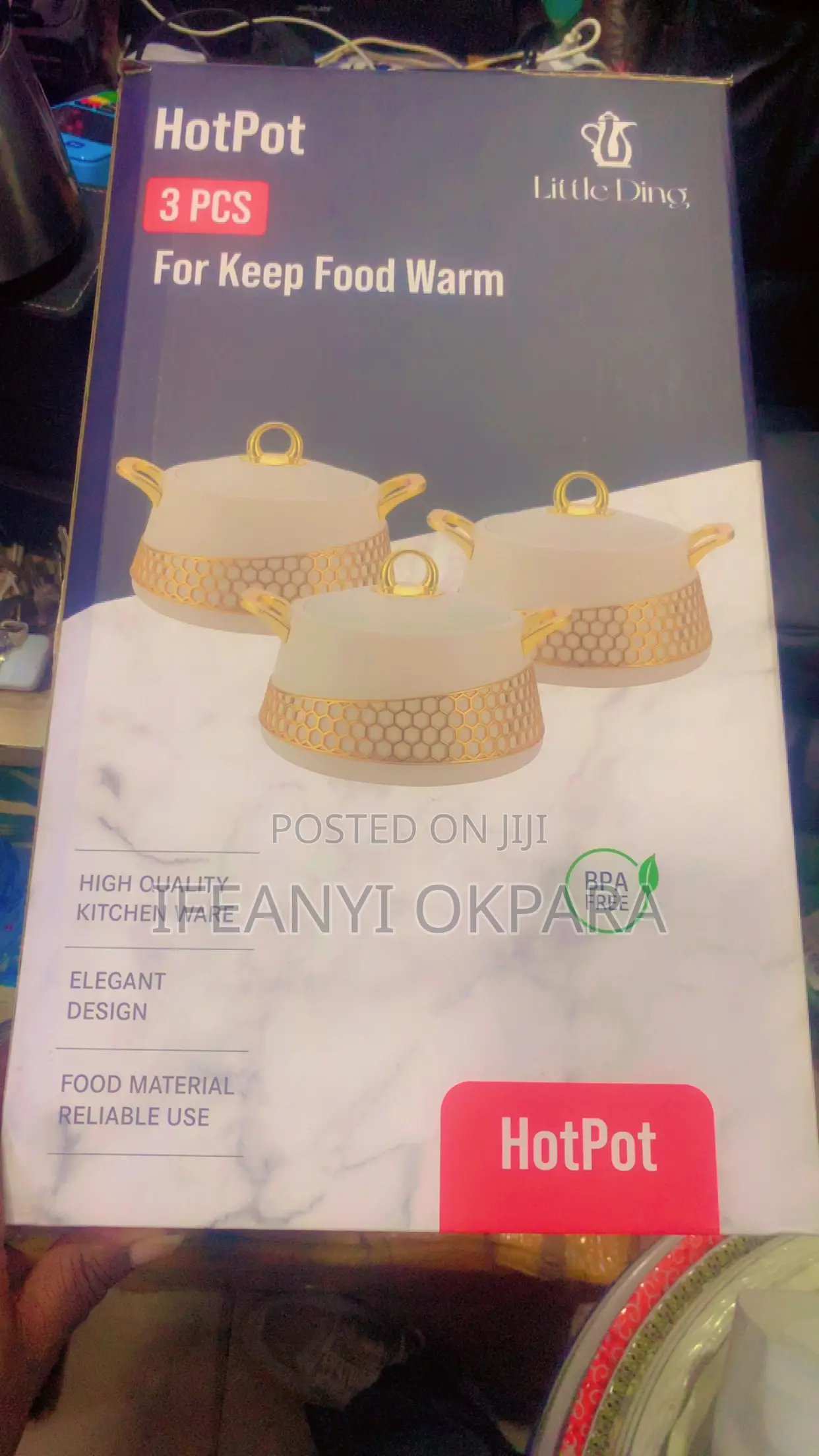 3 Pic Hot Pot Food Warmer
