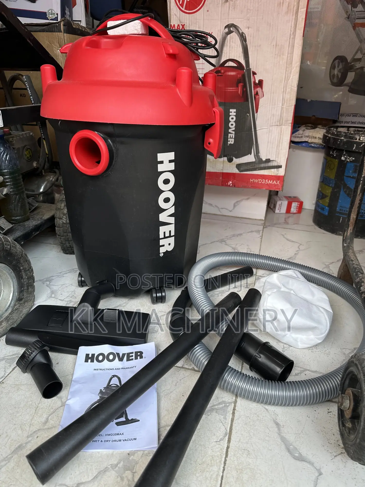 35l Hoover Max Wet and Dry Vacuum Cleaner