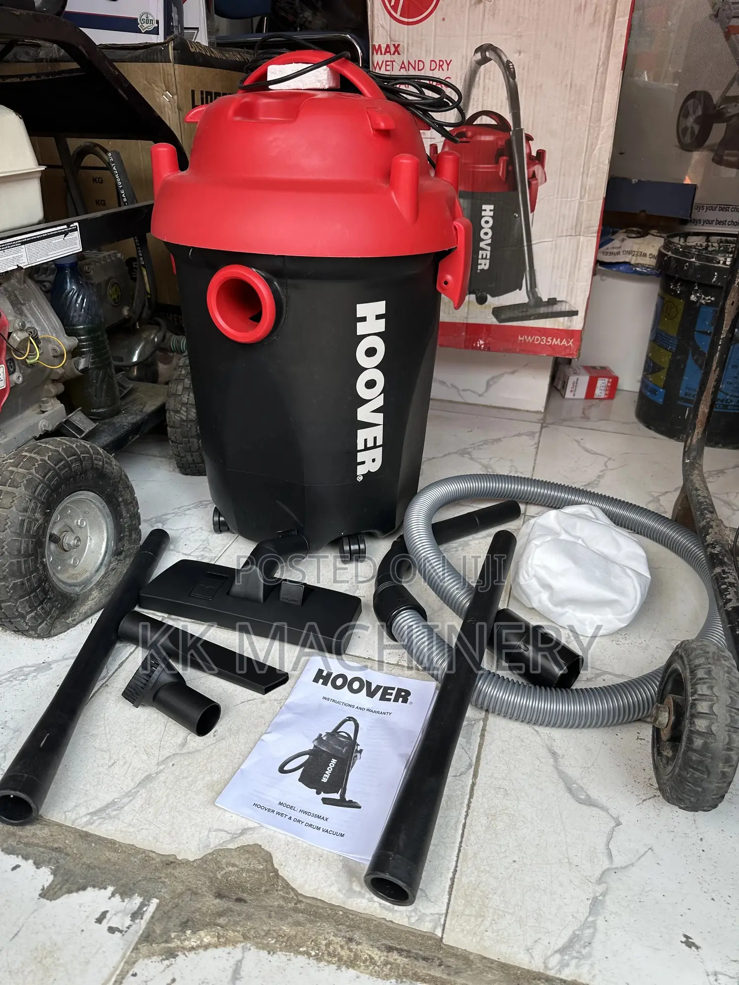 35l Hoover Max Wet and Dry Vacuum Cleaner