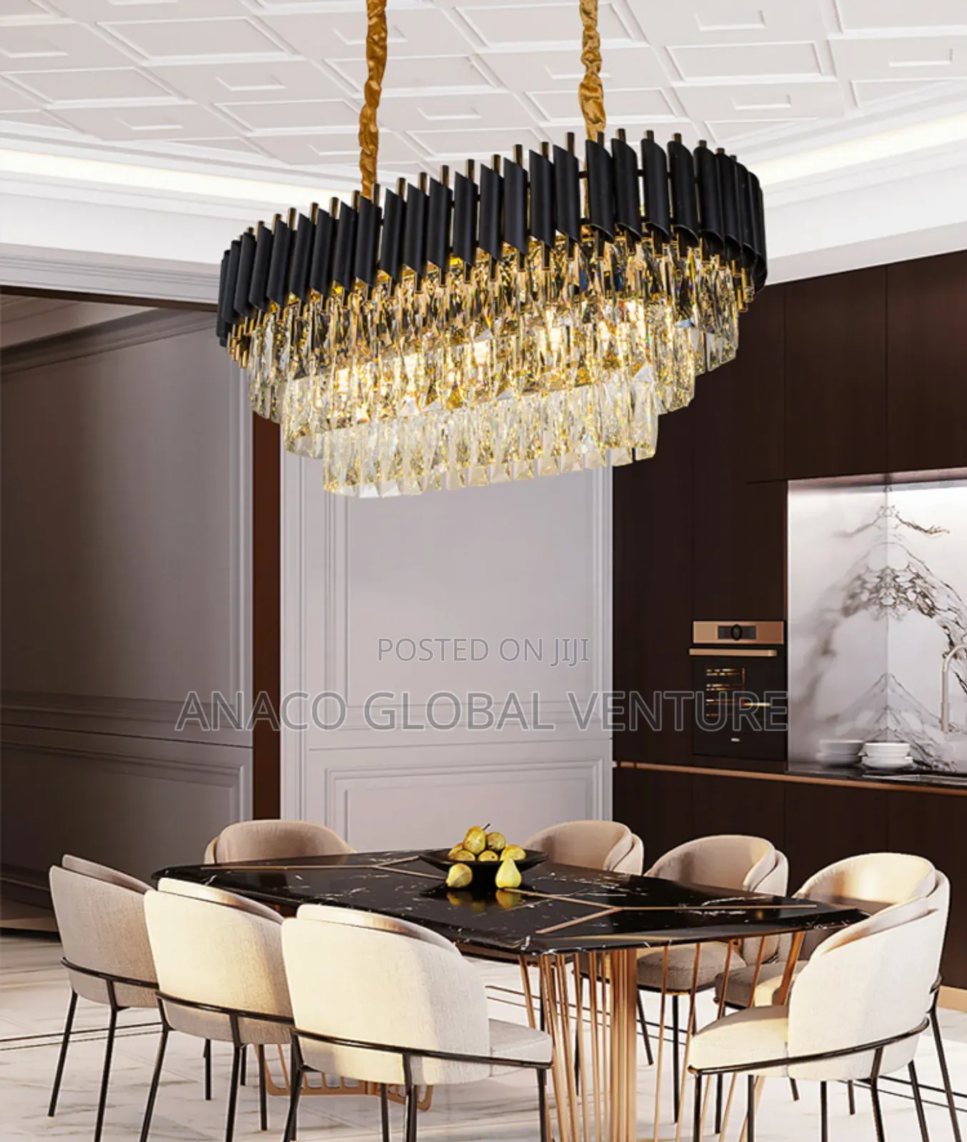 Classic Crystal Chandelier High Quality With Bulb