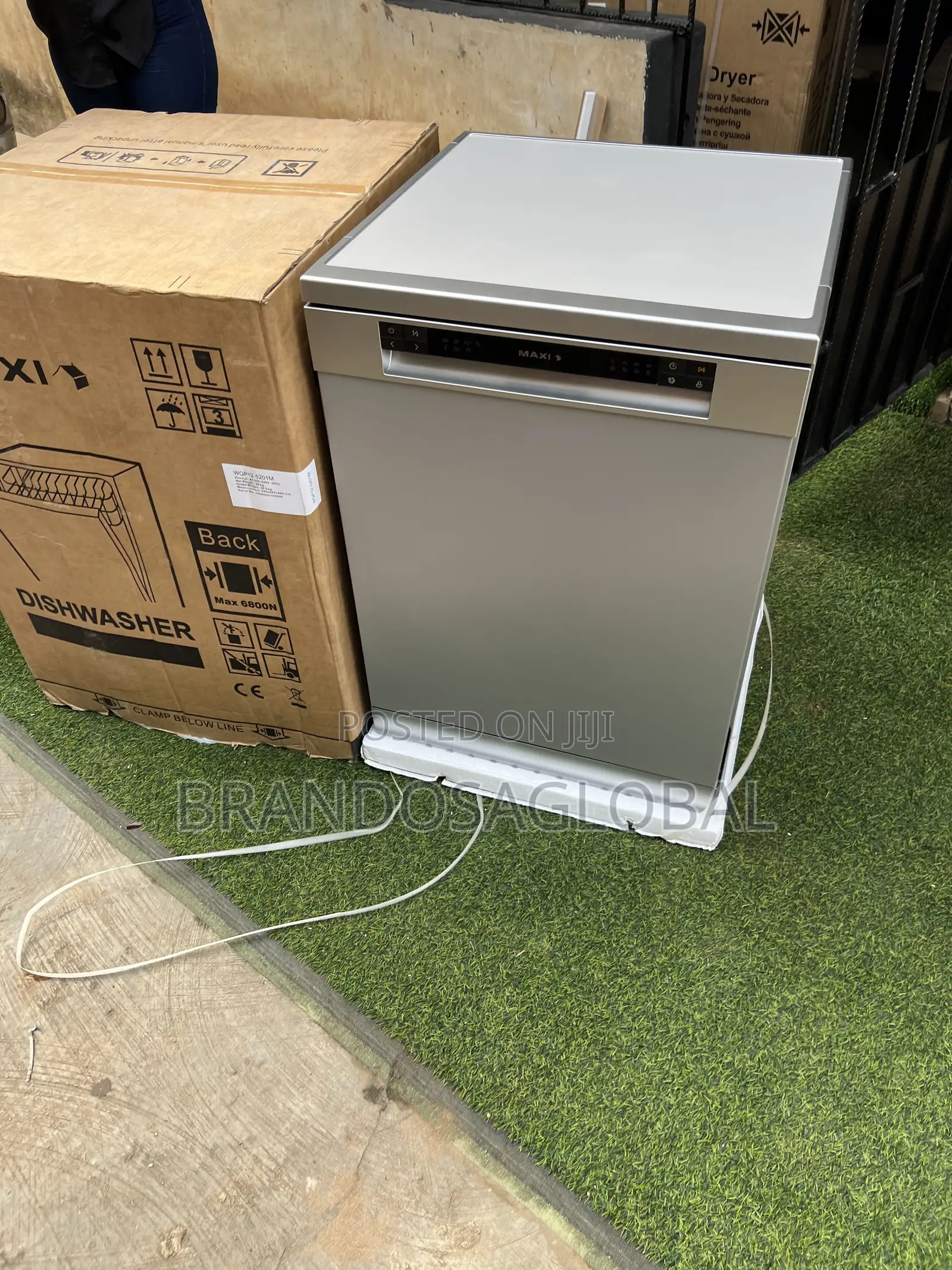 Maxi Dishwasher Wqp12-5201m Powerful Home Cleaning