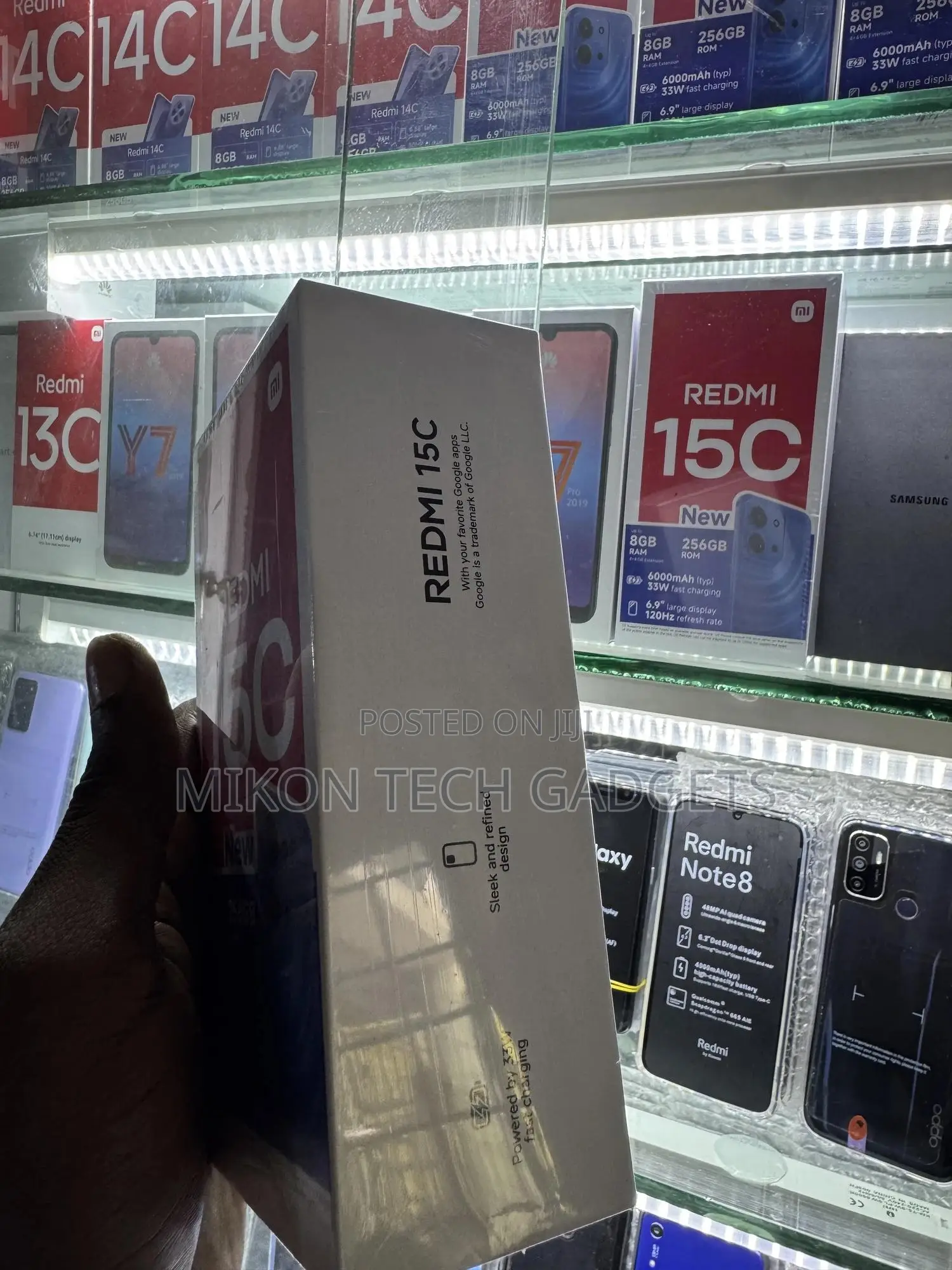 New Xiaomi Redmi 15C 4G 256 GB Black