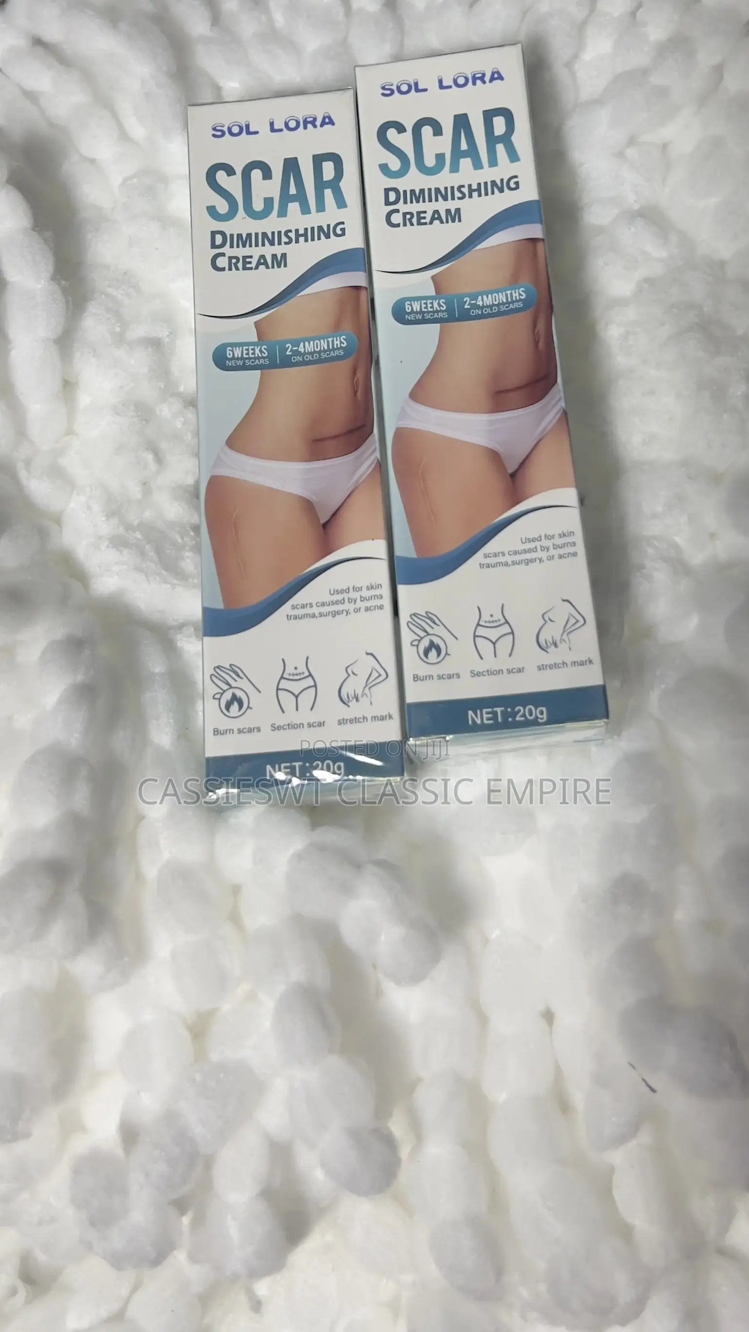 Sol Lora Scar Diminishing Cream (20g)