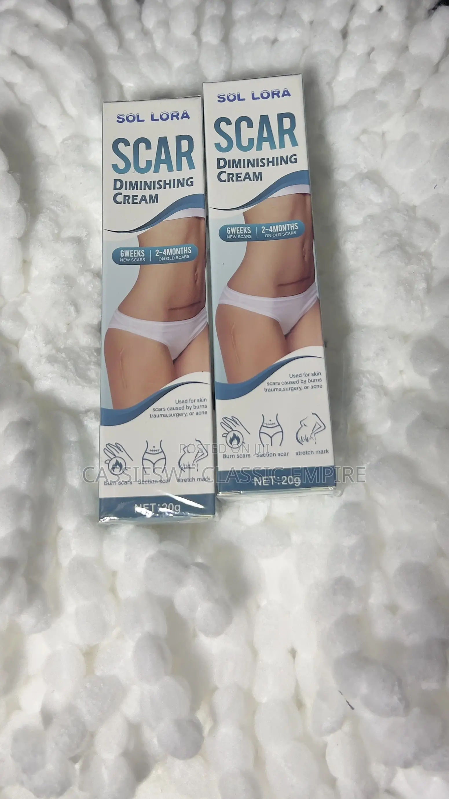 Sol Lora Scar Diminishing Cream (20g)