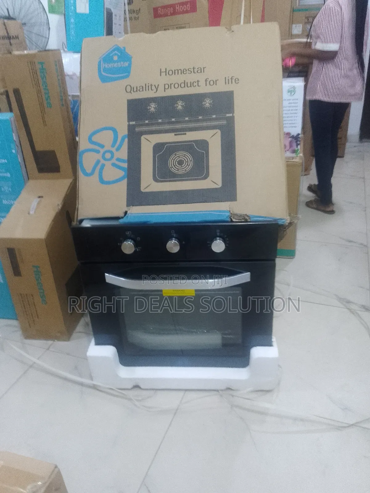 Homestar Oven, Model Hsqmb60bk