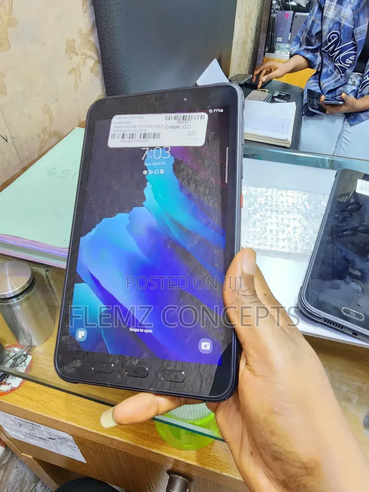 Samsung Galaxy Tab Active3 64 GB Black