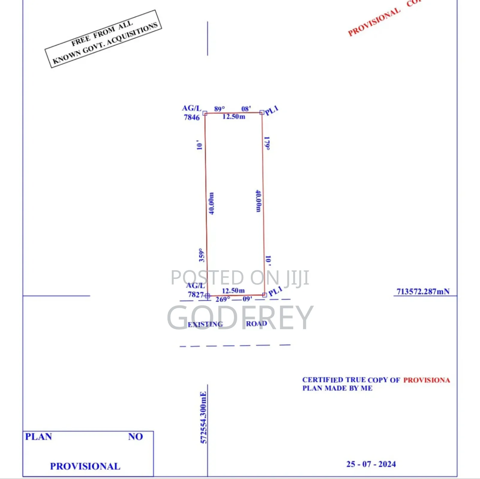 1 Plot of Land