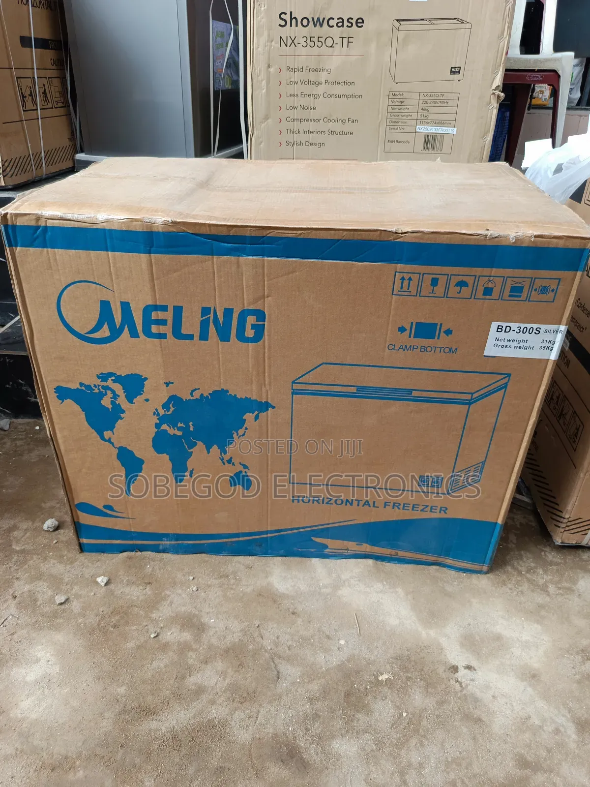 Original Meling Horizontal Freezer Bd-300s