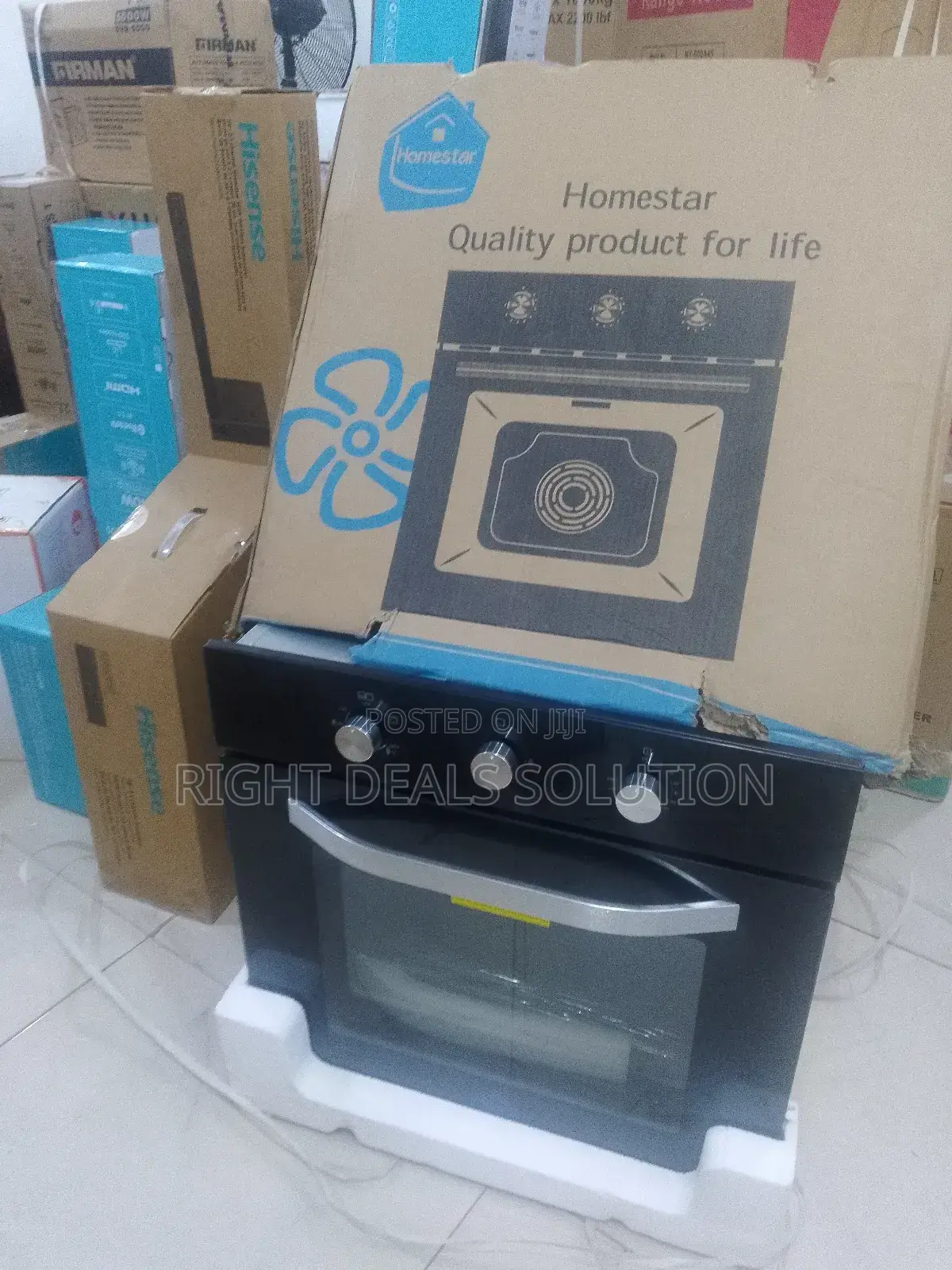Homestar Appliance: Oven Model Hsqmb60bk