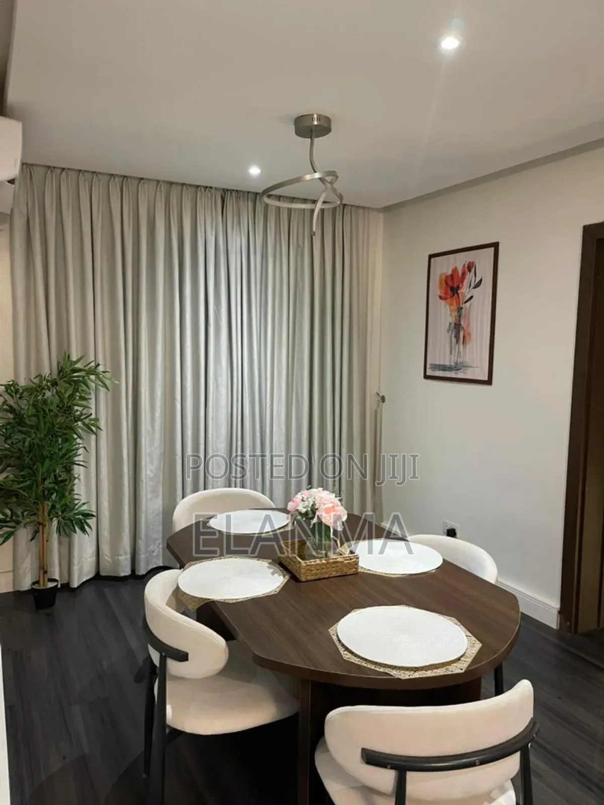 Furnished 3bdrm Apartment in Bilaad Estate, Wuye for rent