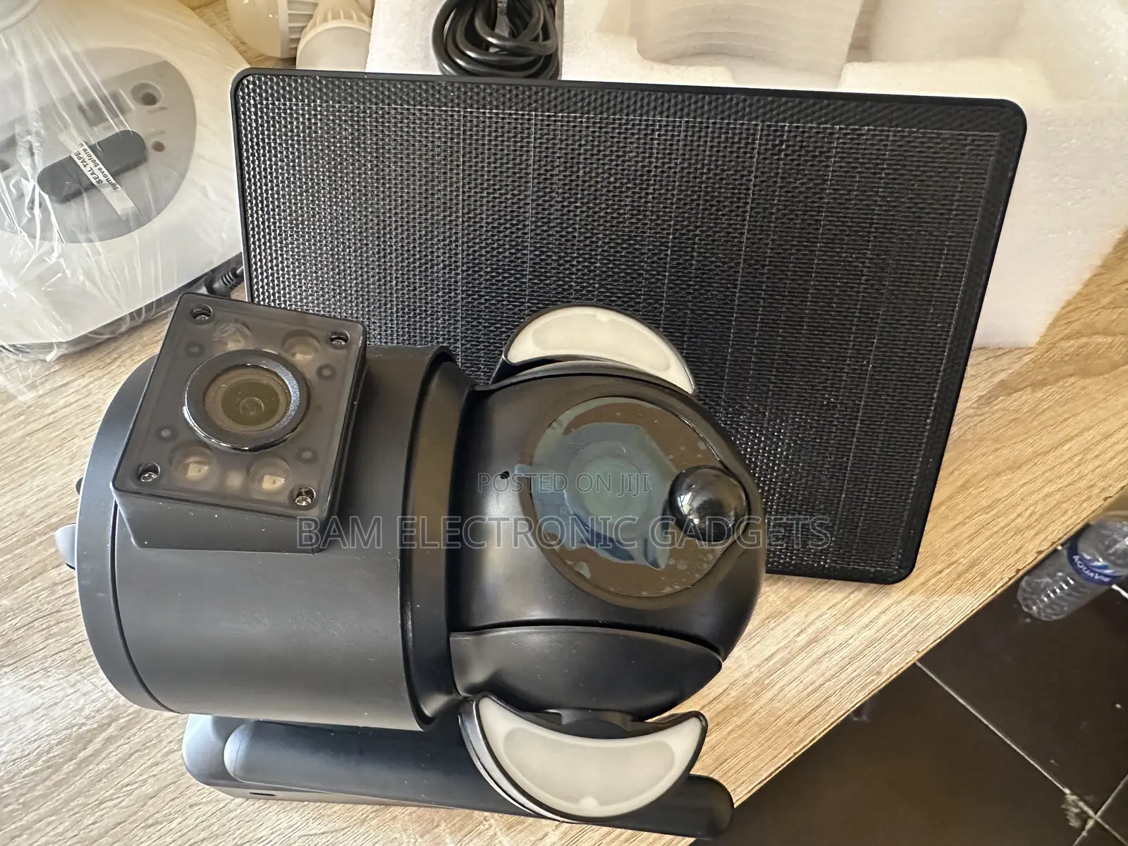 Ubox New 4g Dual Lens Solar CCTV Camera (Floodlight)