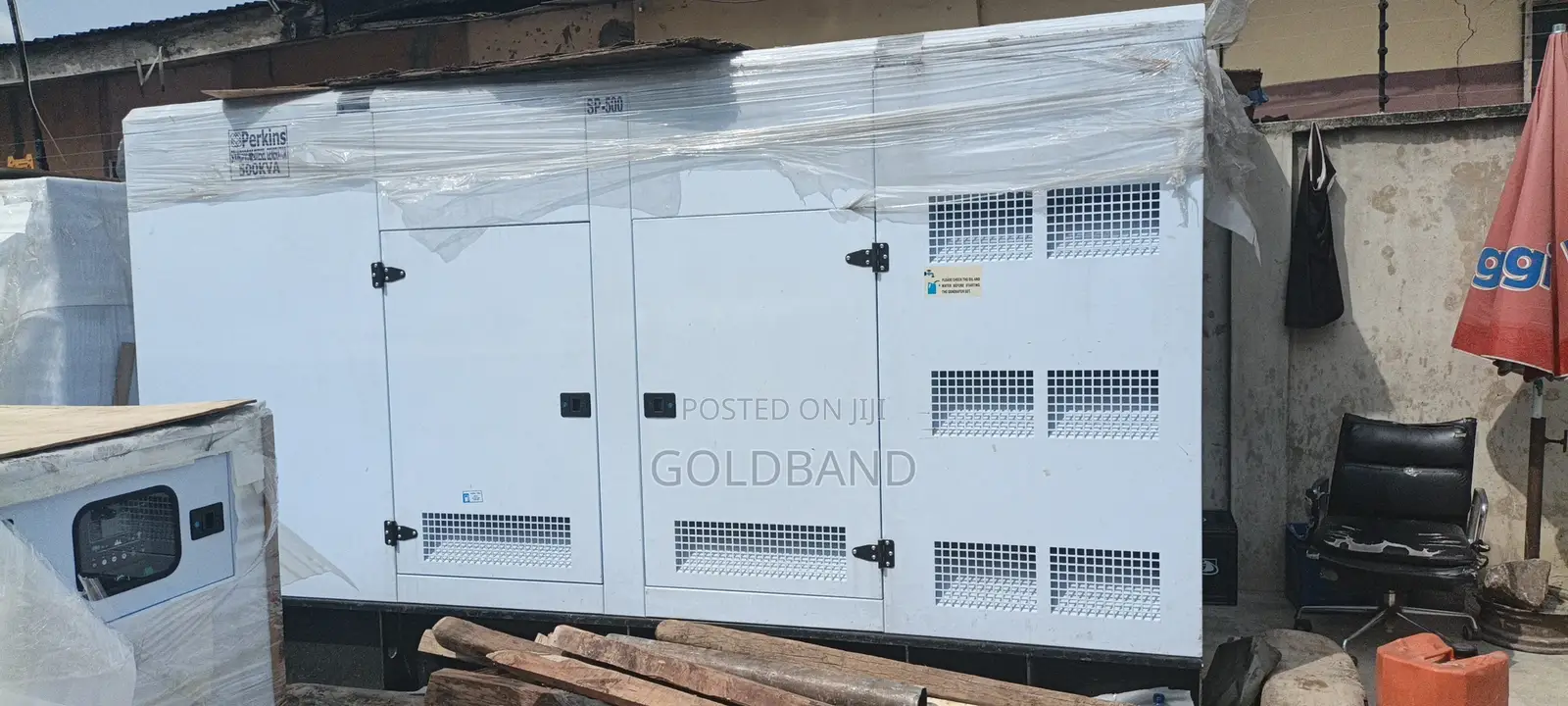 Perkins 500kva Industrial Soundproof Dg Set