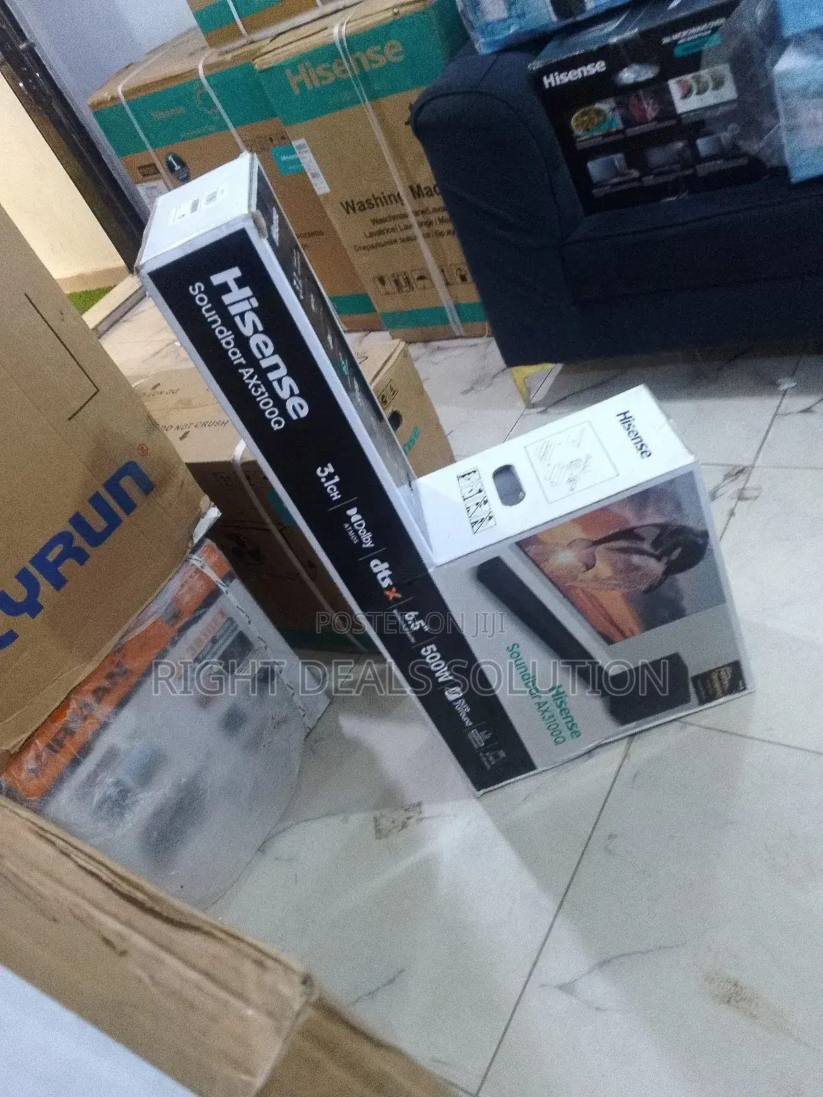 The Complete Dolby Atmos Home Theater: Hisense 500w Soundbar System