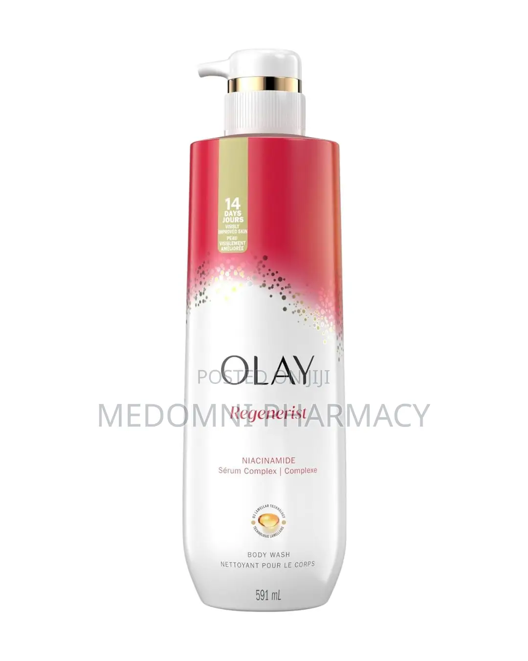 Olay Regenerist Age Defying Niacinamide Body Wash – 591ml