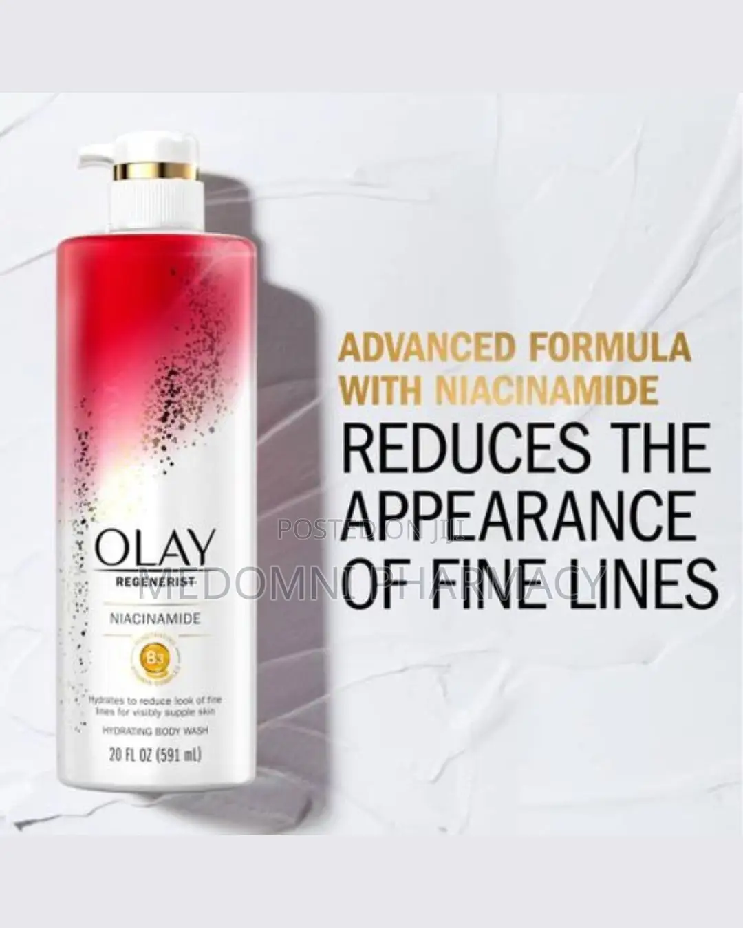 Olay Regenerist Age Defying Niacinamide Body Wash – 591ml