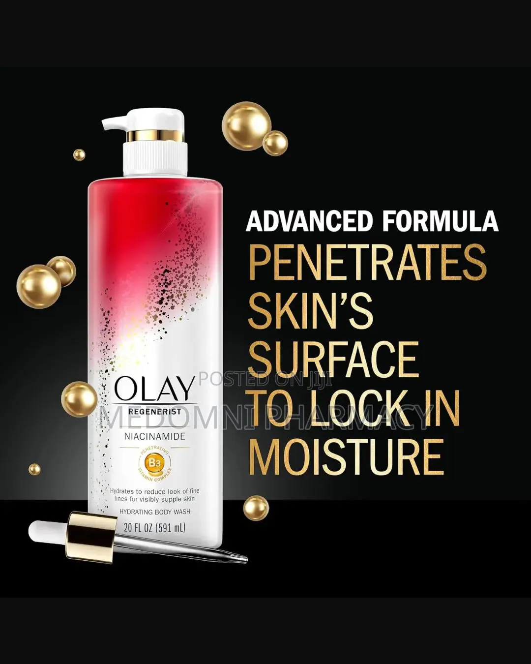 Olay Regenerist Age Defying Niacinamide Body Wash – 591ml