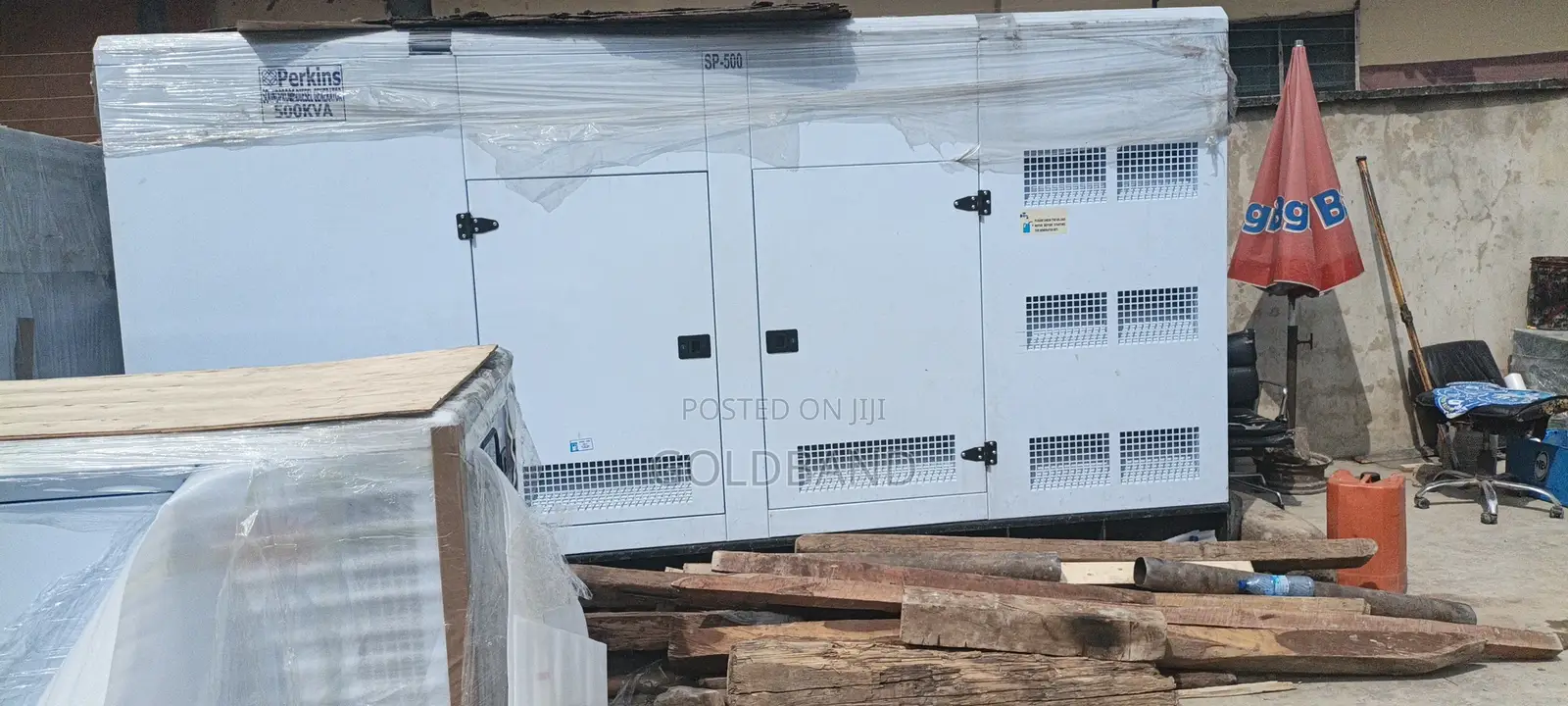 Perkins 500kva Soundproof Power Genset
