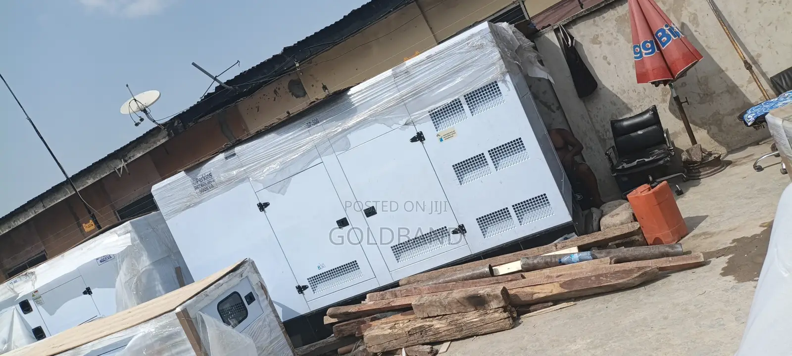 Perkins 500kva Silent Commercial Genset