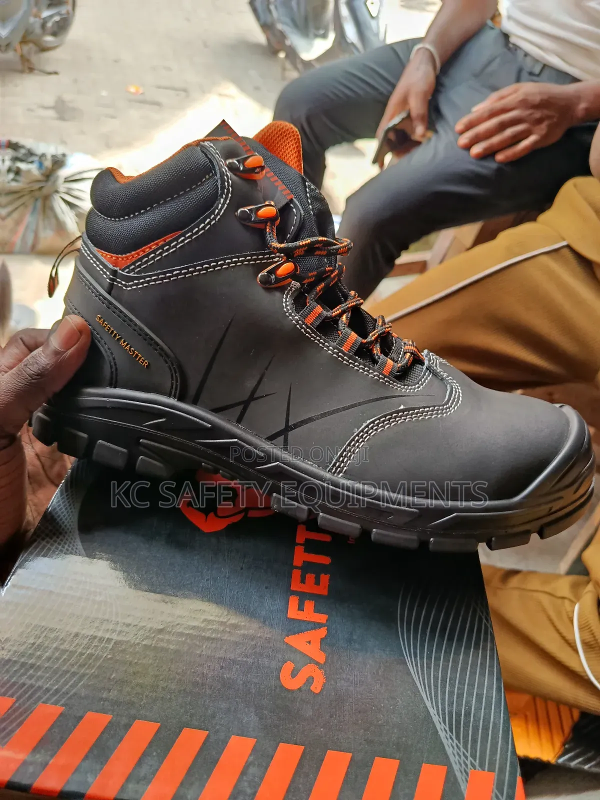 Safety Boot Hard Heel