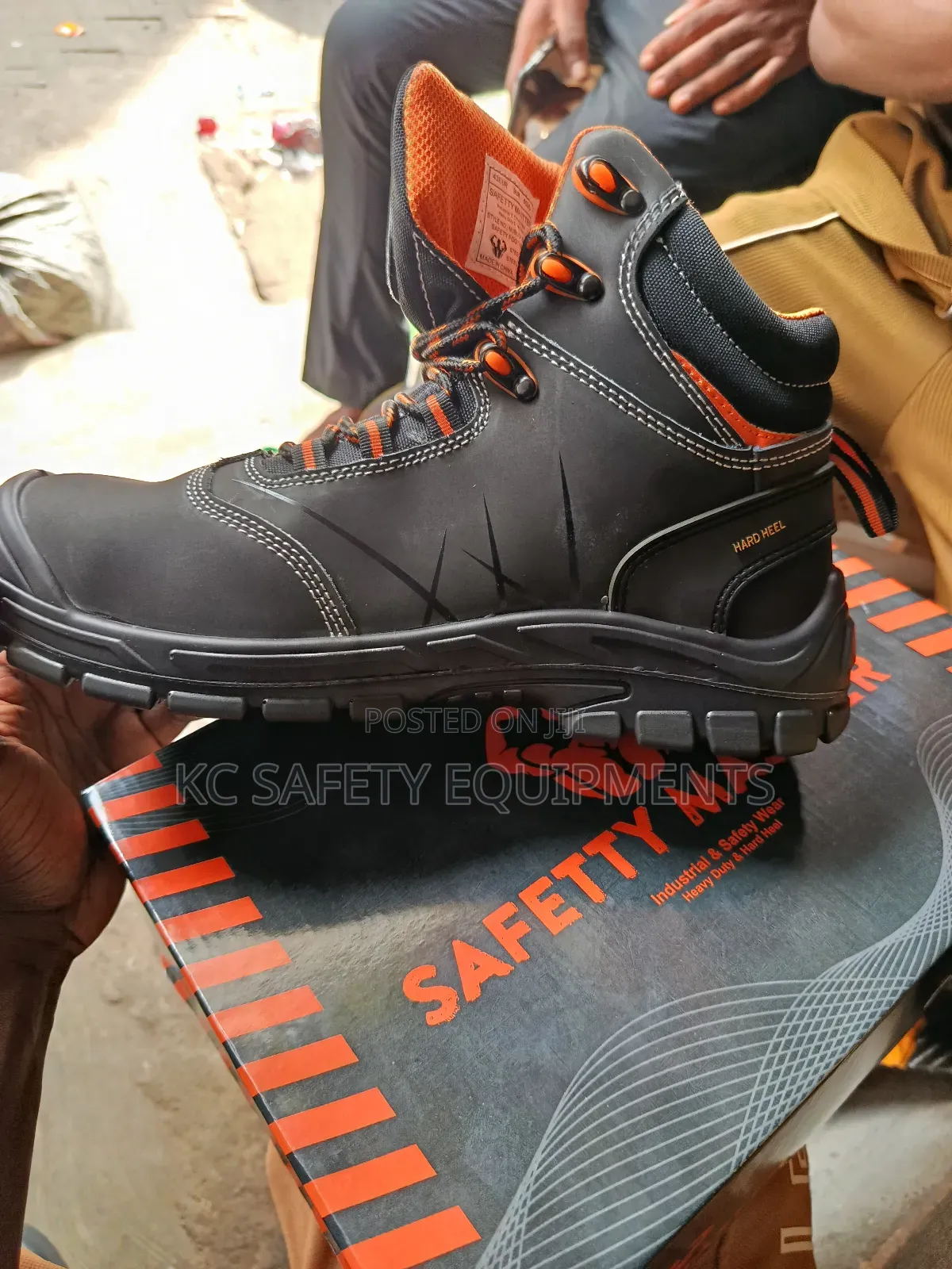 Safety Boot Hard Heel