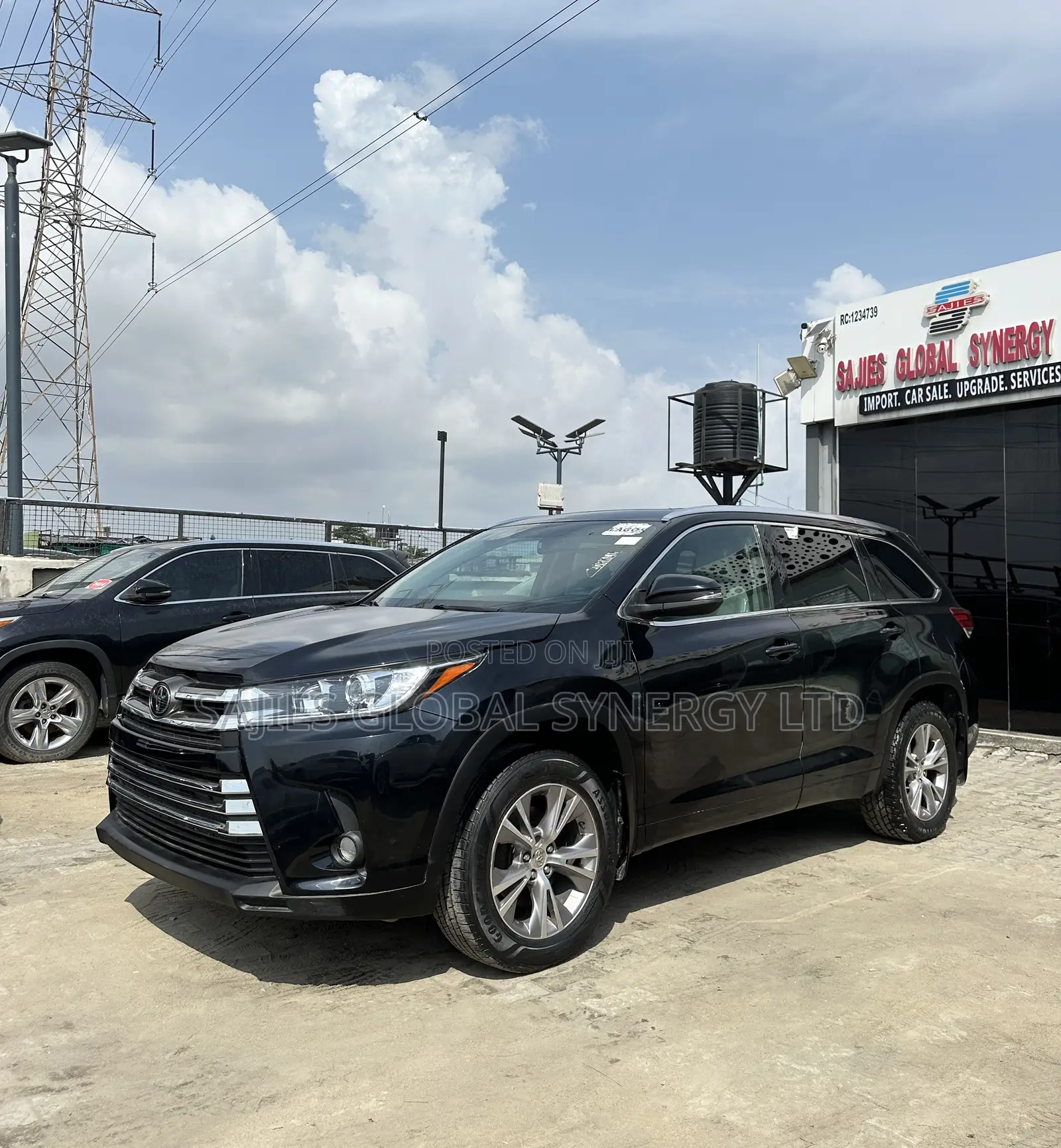 Toyota Highlander XLE 4dr SUV AWD (3.5L 6cyl 6A) 2014 Black