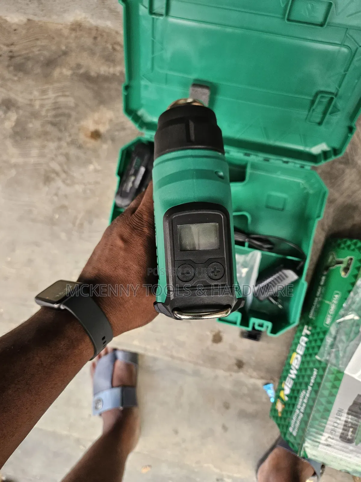 Newbeat 21v Cordless Heat Gun (Model: Nbt-chg-21a).