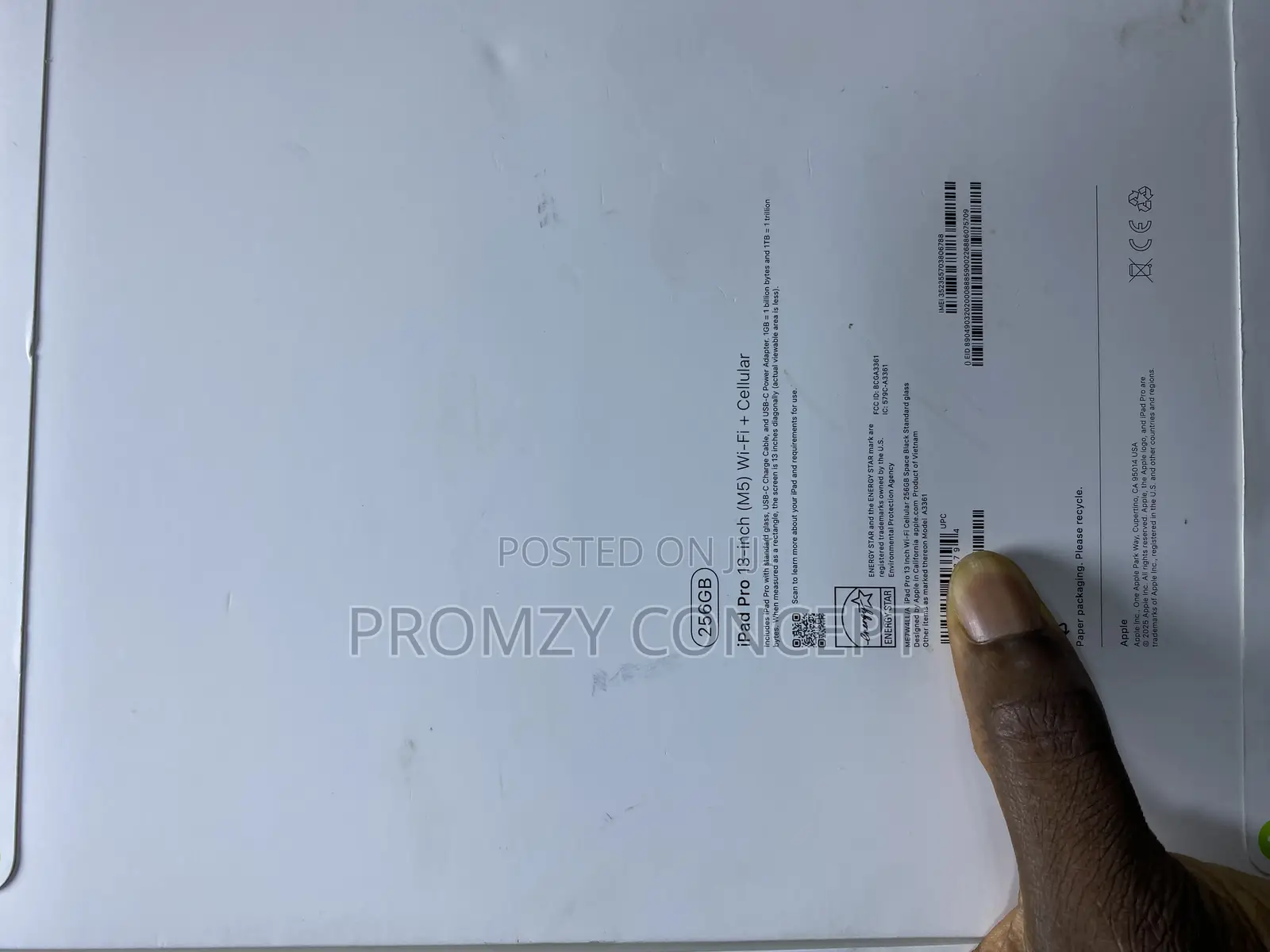 New Apple iPad (2025) 256 GB Black