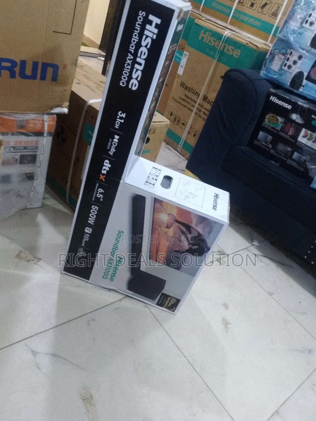 Powerful: The Compact 500w Hisense Soundbar With Wireless Bass