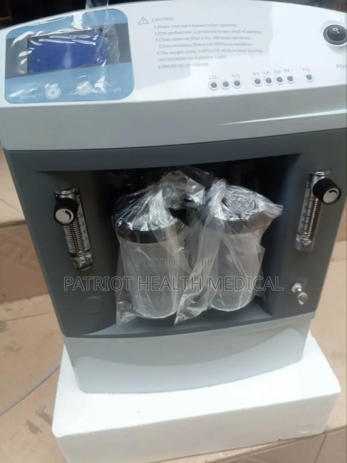 Oxygen Concentrator (10 Liters) Double Vaporizer