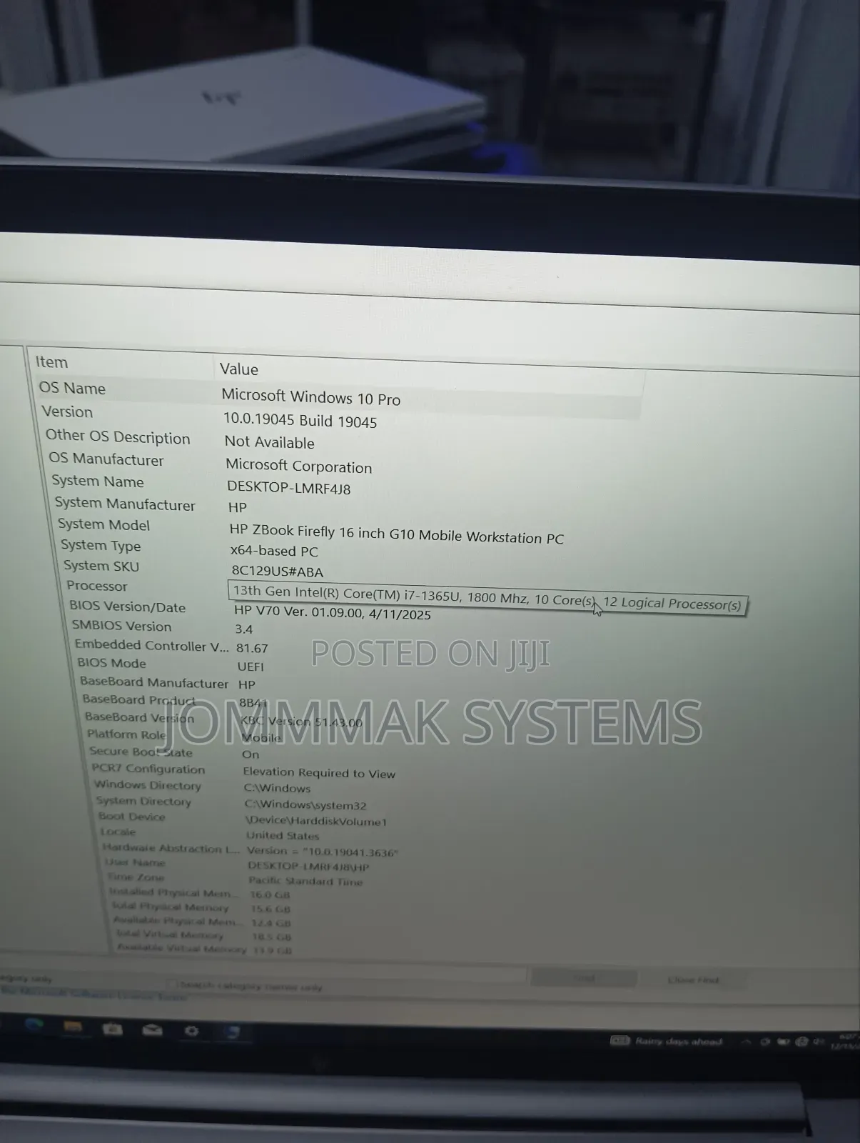 Laptop HP ZBook Firefly 16 G10 16GB Intel Core I7 SSD 512GB