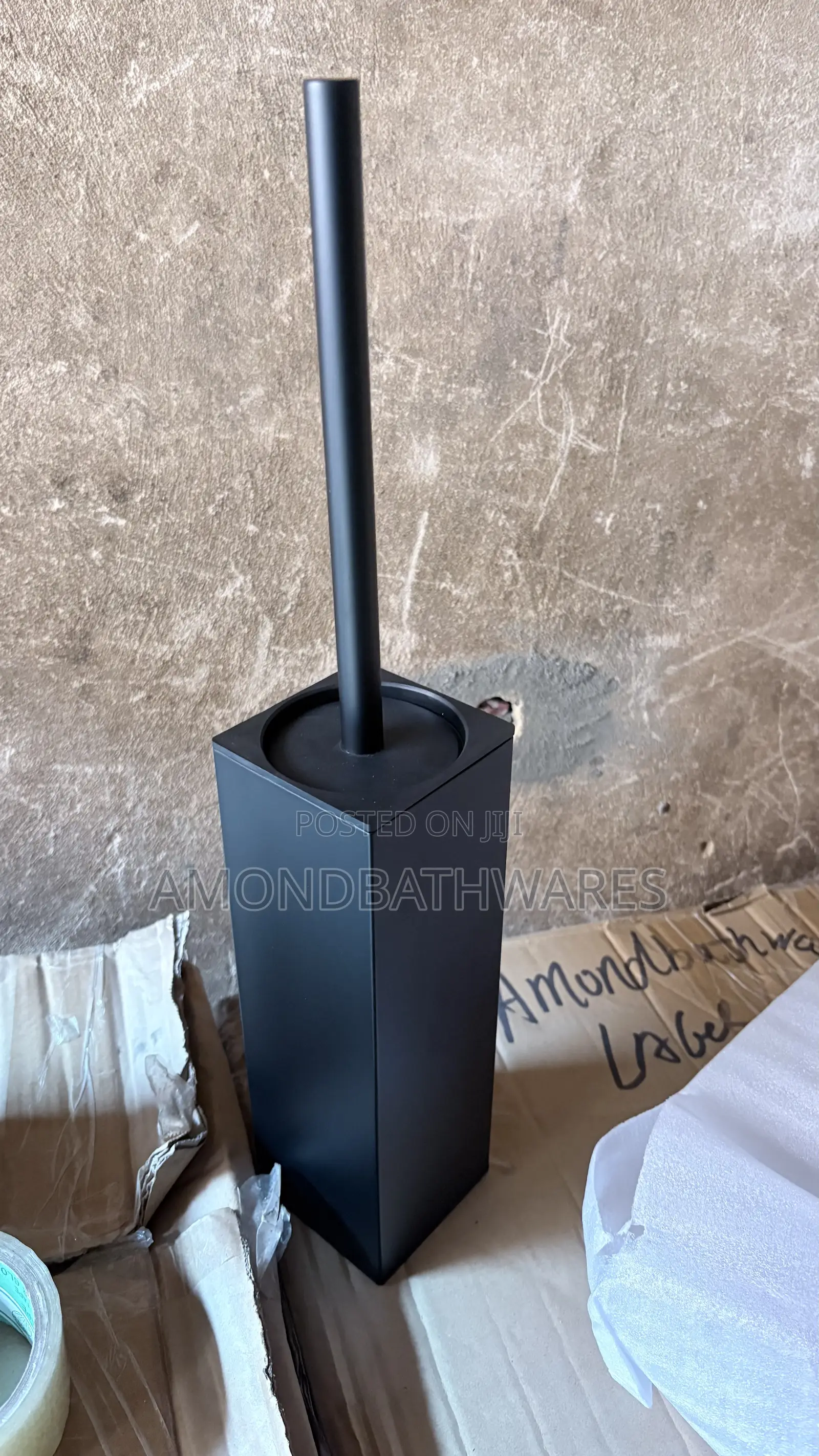 Matt Black Toilet Brush
