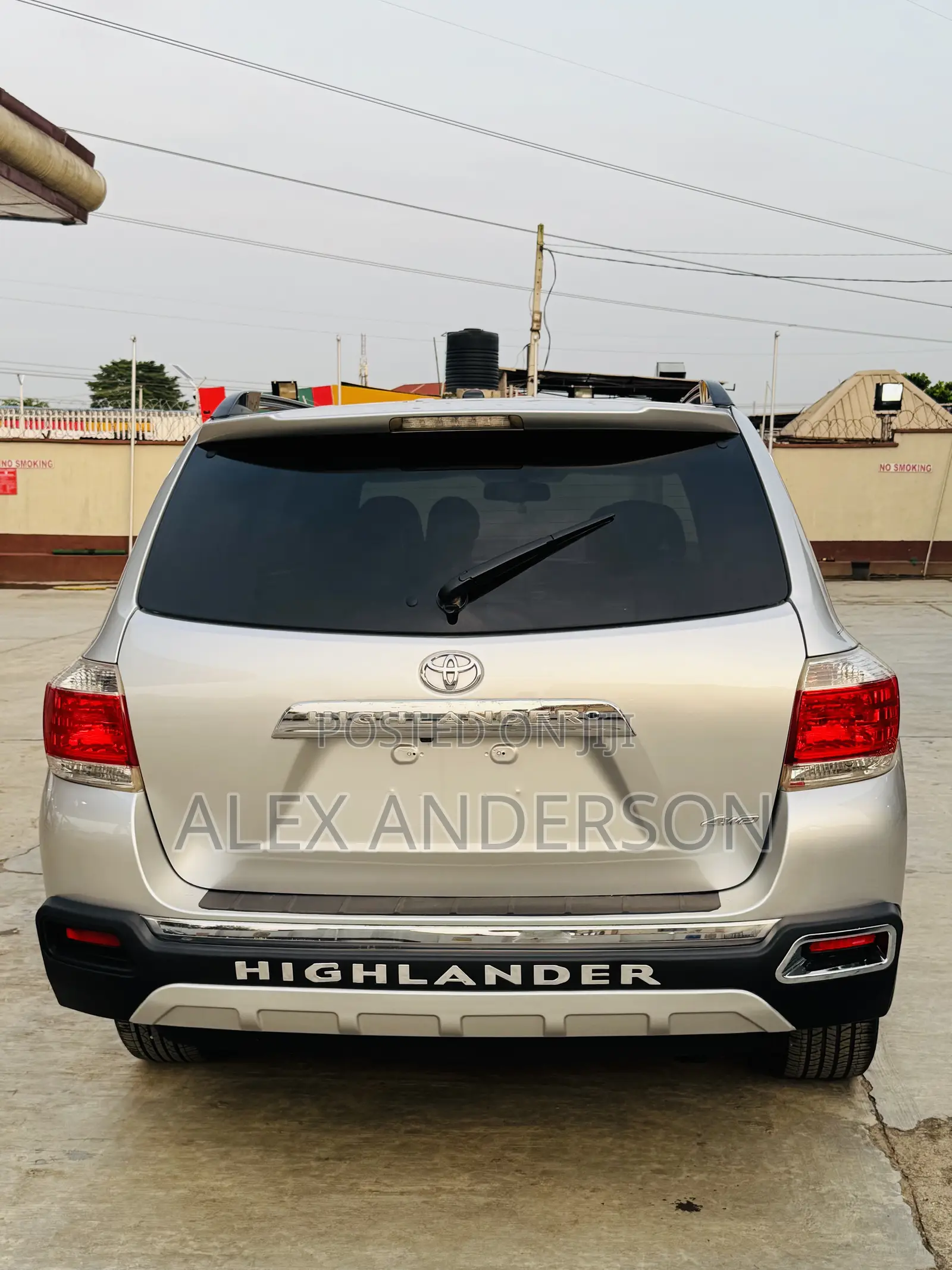 Toyota Highlander Limited 2012 Silver
