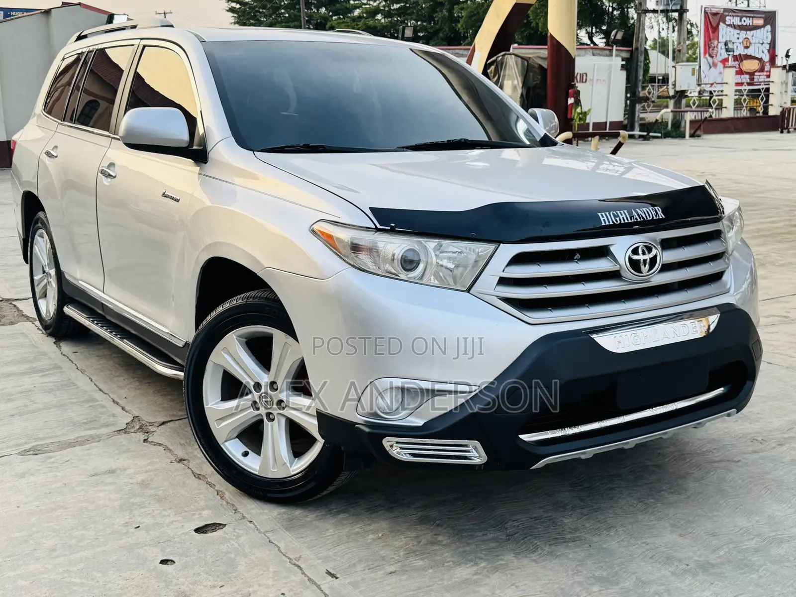 Toyota Highlander Limited 2012 Silver