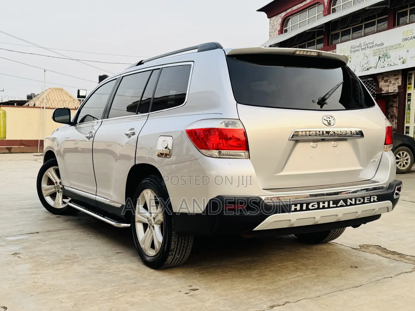Toyota Highlander Limited 2012 Silver