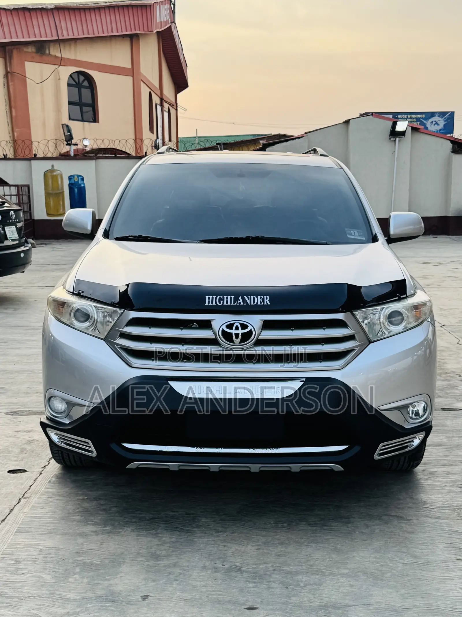 Toyota Highlander Limited 2012 Silver