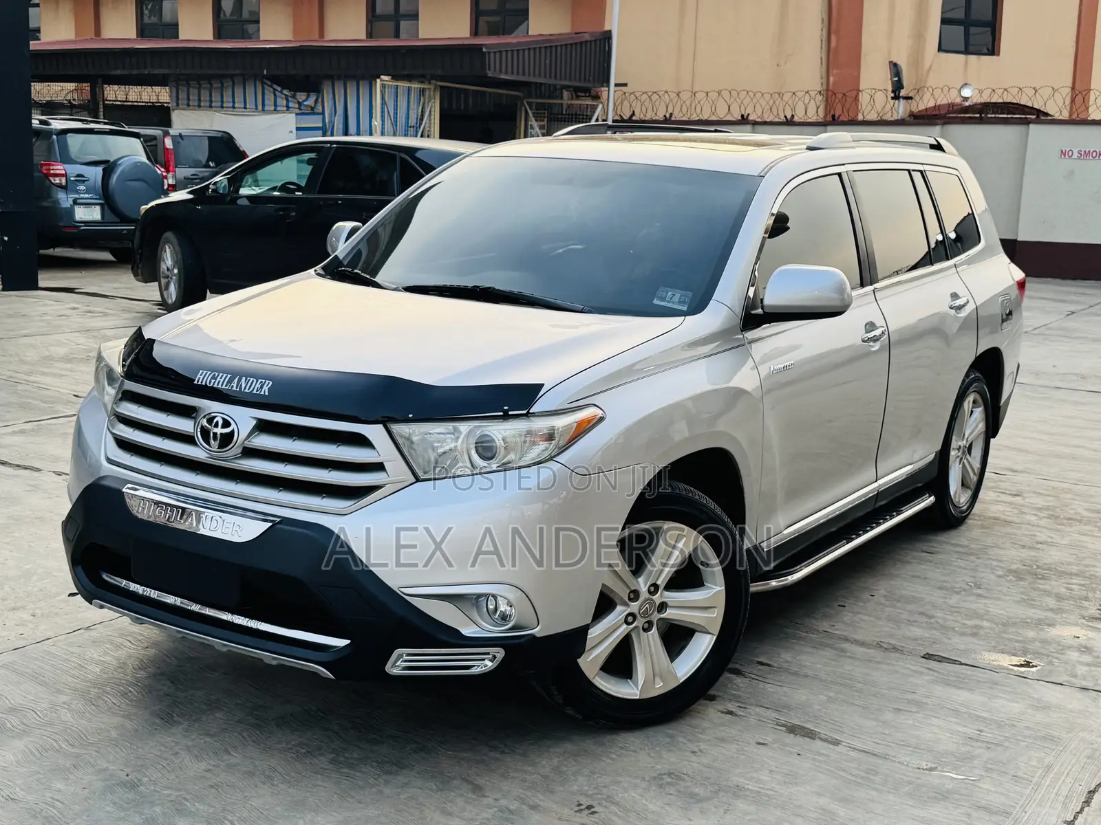 Toyota Highlander Limited 2012 Silver