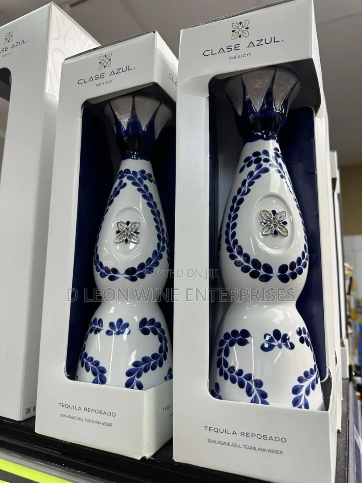 Azul Tequila Cartoon by ( 12 Bottles )