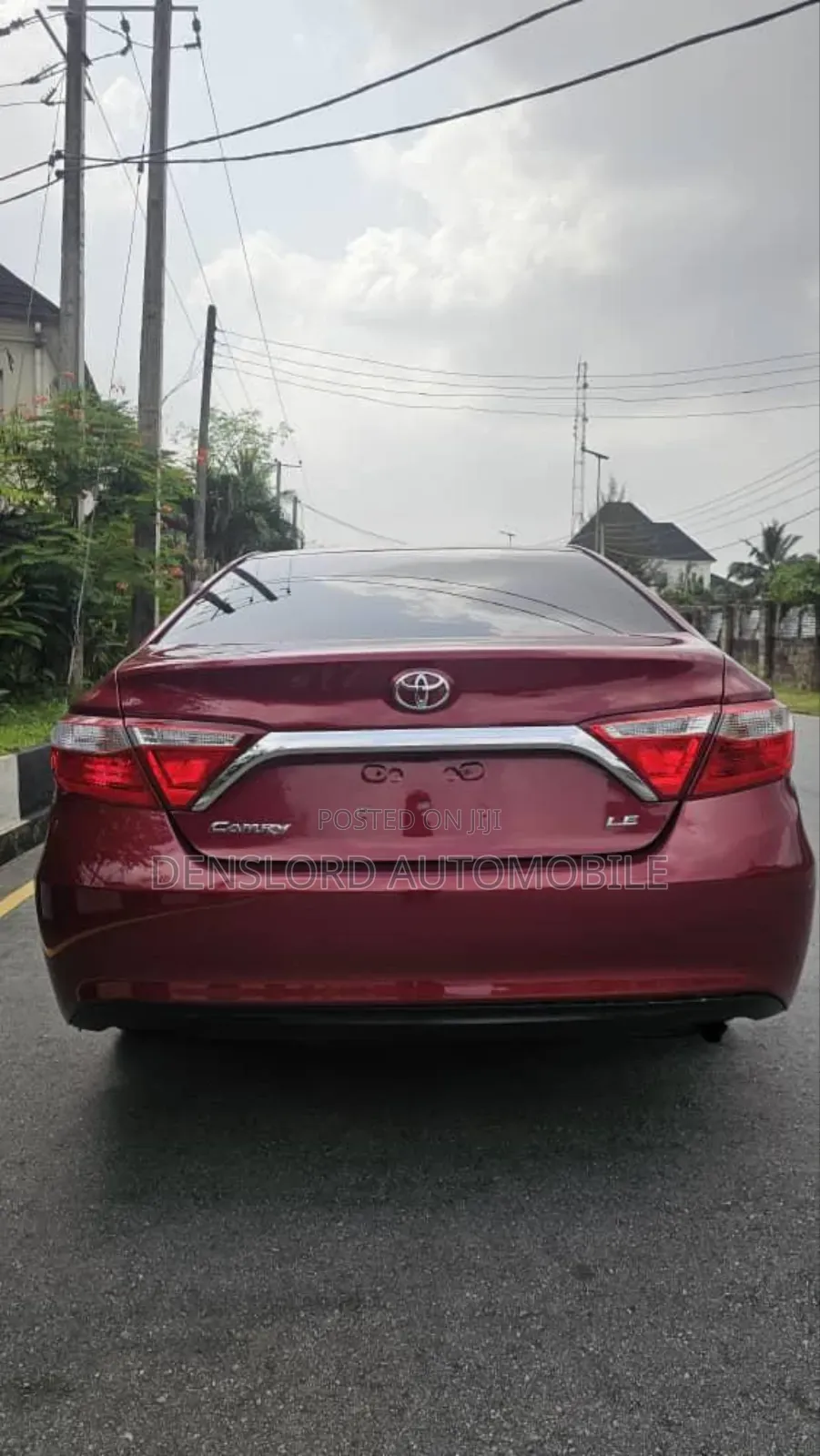 Toyota Camry LE 4dr Sedan (2.5L 4cyl 6A) 2015 Burgundy