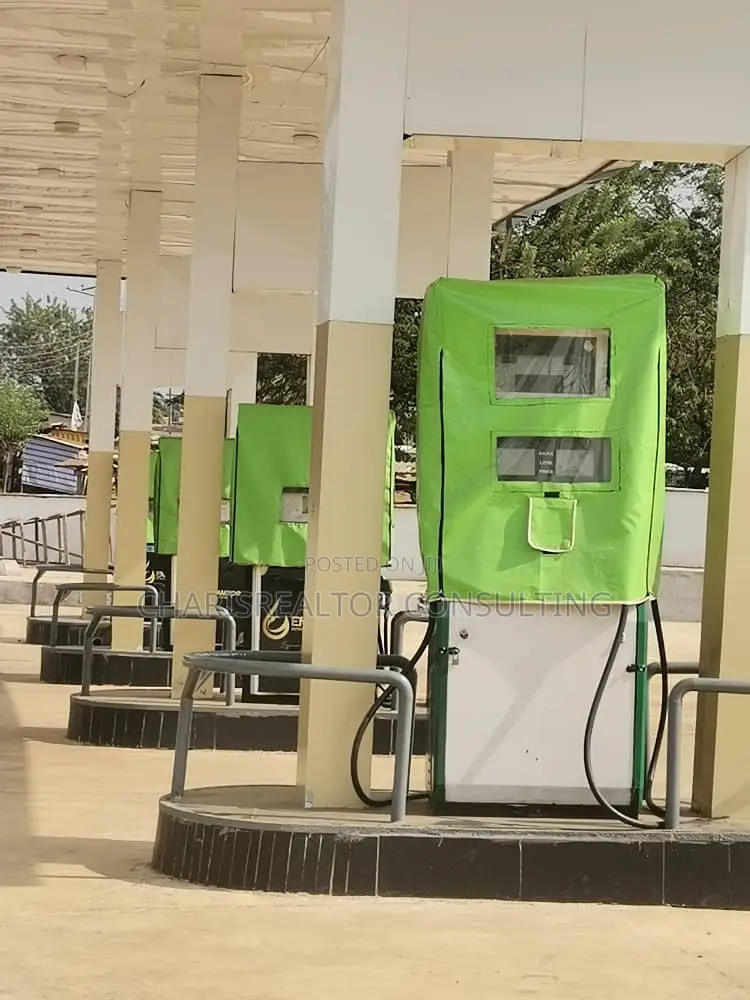 Gas Petrol Filling Station